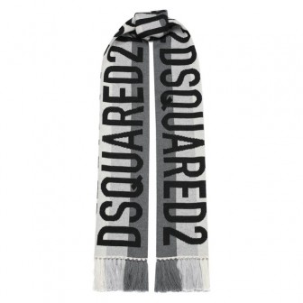 Шерстяной шарф Dsquared2