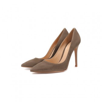 Замшевые туфли Gianvito 105 Gianvito Rossi