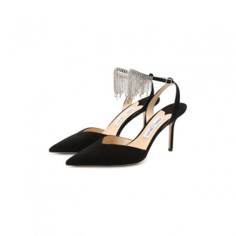 Замшевые туфли Birtie 85 Jimmy Choo