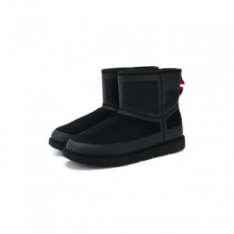 Замшевые сапоги Classic Mini Urban Tech UGG