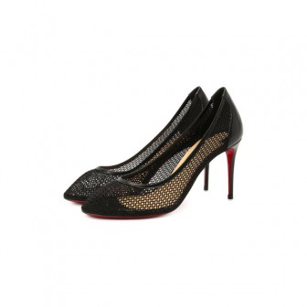 Комбинированные туфли Filomena 85 Christian Louboutin