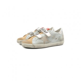 Комбинированные кеды Old School Golden Goose Deluxe Brand