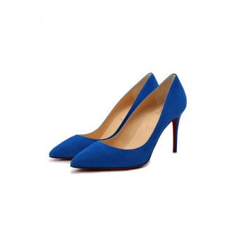 Замшевые туфли Pigalle Follies 85 Christian Louboutin