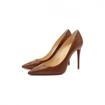 Кожаные туфли Kate 100 Christian Louboutin