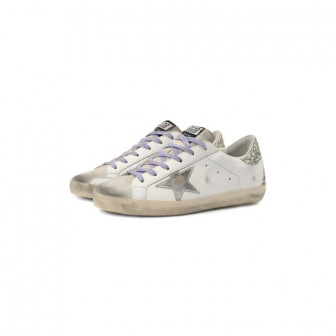 Комбинированные кеды Superstar Golden Goose Deluxe Brand