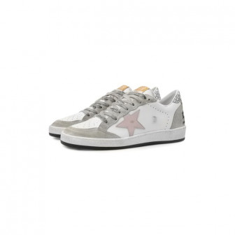 Комбинированные кеды Ball Star Golden Goose Deluxe Brand