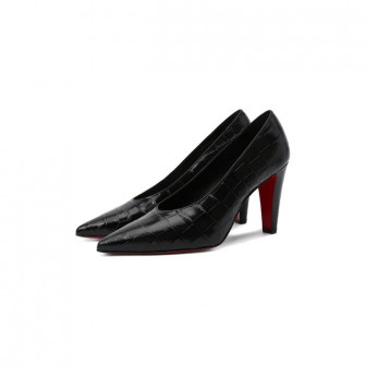 Кожаные туфли Slime 85 Christian Louboutin