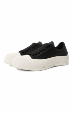 Кожаные кеды Deck Plimsoll Alexander McQueen