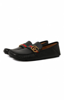 Кожаные мокасины Gucci