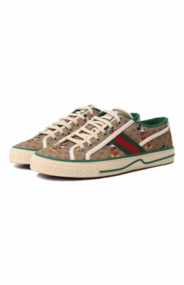 Текстильные кеды Disney x Gucci Tennis 1977 Gucci