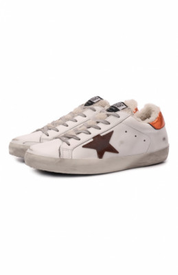 Кожаные кеды Superstar Golden Goose Deluxe Brand