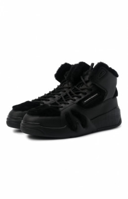 Кожаные кеды Talon Winter Giuseppe Zanotti Design