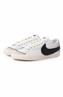 Кожаные кеды Blazer Low 77 Jumbo Nike