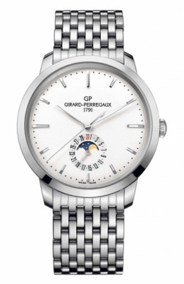 Часы Steel Moon Phase White Girard-Perregaux