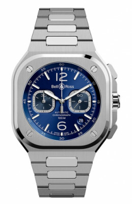 Часы BR 05 Chrono Blue Steel Bell&Ross