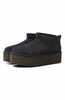 Замшевые полусапоги Classic Mini UGG