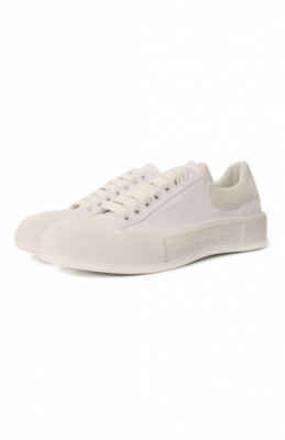 Текстильные кеды Deck Plimsoll Alexander McQueen