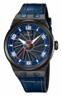 Часы Turbine Carbon Midnight Blue Perrelet