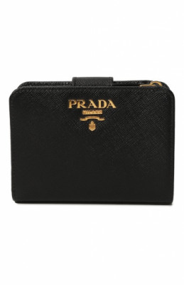 Кожаное портмоне Prada