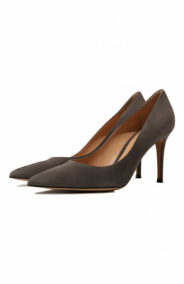 Замшевые туфли Gianvito 85 Gianvito Rossi