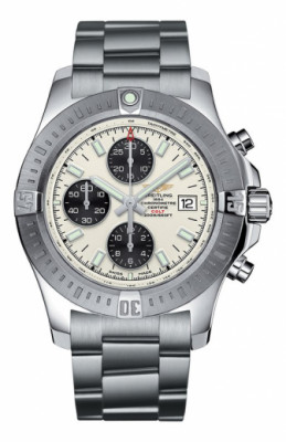 Часы Chronograph Automatic White Steel Breitling