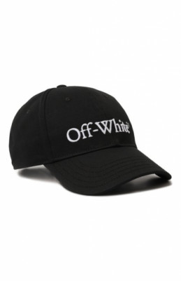 Хлопковая бейсболка Off-White