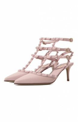 Кожаные туфли Rockstud Valentino