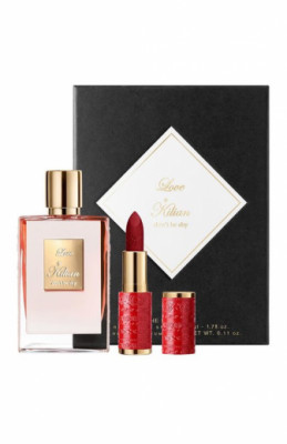 Парфюмерный набор: Аромат Love, don't be shy & Помада Le Rouge Parfum, Intoxicating Rouge (50ml) Kilian