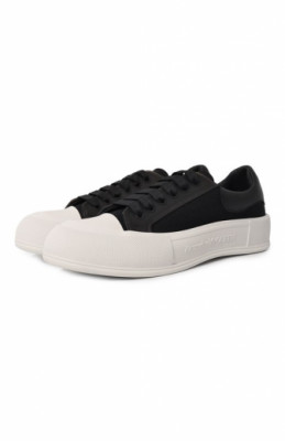 Текстильные кеды Deck Plimsoll Alexander McQueen