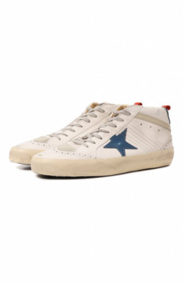 Кожаные кеды Mid star Golden Goose Deluxe Brand