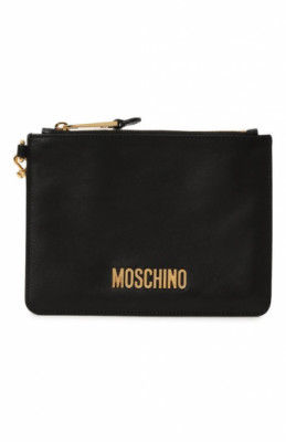 Кожаная папка для документов Moschino