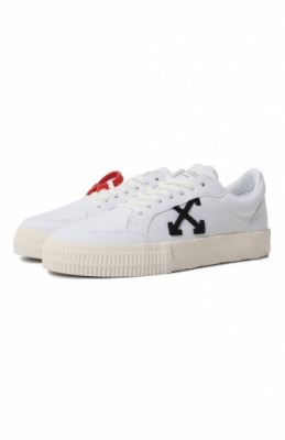 Текстильные кеды Vulcanized Off-White