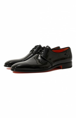 Кожаные дерби Santoni