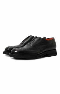 Кожаные оксфорды Santoni