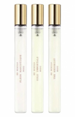 Дорожный набор Fleur Narcotique Musc, Gold Immortals Musc, The Hedonist Musc (3x7.5ml) Ex Nihilo