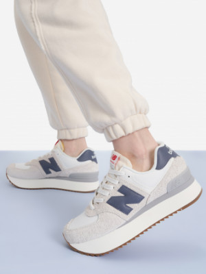 Кроссовки женские New Balance 574, Бежевый