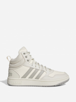 Кеды женские adidas Hoops 3.0 Mid, Бежевый