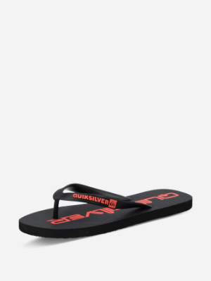 Шлепанцы мужские Quiksilver The Lettering, Черный