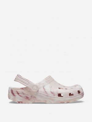 Сабо женские Crocs Classic Marbled Clog, Розовый