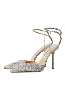 Текстильные туфли Saeda 100 Jimmy Choo