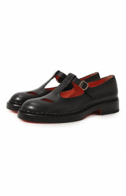 Кожаные туфли Santoni