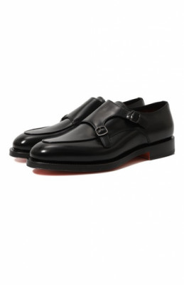 Кожаные монки Santoni