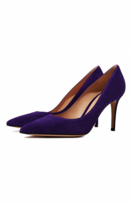 Замшевые туфли Gianvito 85 Gianvito Rossi