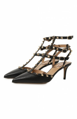 Кожаные туфли Rockstud Valentino