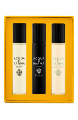 Набор одеколонов Colonia + Colonia Essenza + Colonia Futura (3x12ml) Acqua di Parma