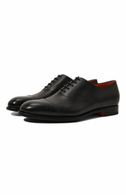 Кожаные оксфорды Santoni