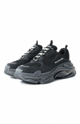 Комбинированные кроссовки Triple S Balenciaga