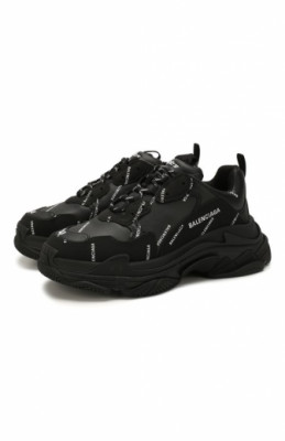 Комбинированные кроссовки Triple S Balenciaga