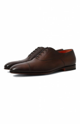 Кожаные оксфорды Levante Santoni