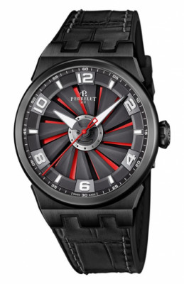 Часы Turbine Evo Black-Red Perrelet